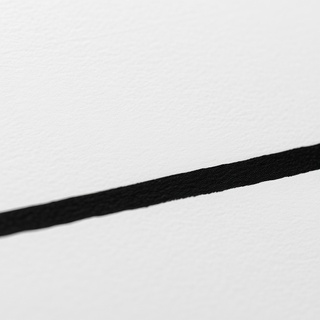 Coal black line detail on matte paper