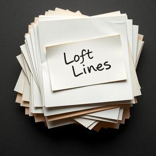 Paper stack and pencil on dark desk