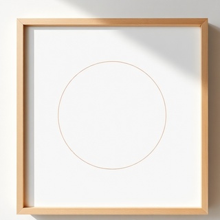 Ink ellipse poster with soft edges