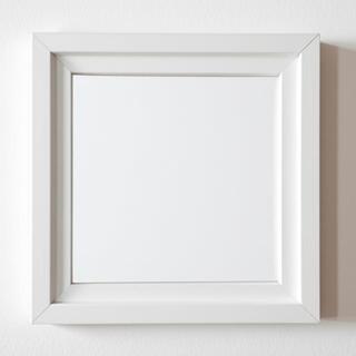 Shadow gap spacer inside a frame