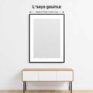 Stacked posters near a reading chair