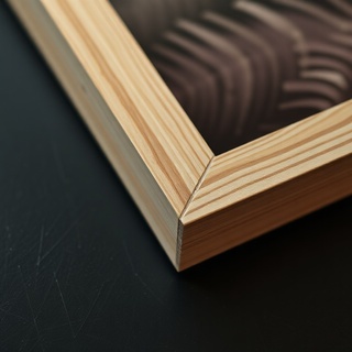 Frame with slight warp on a corner