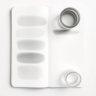 Ink wash patch with gradients and edges