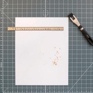 Trim table with guides and safe rulers